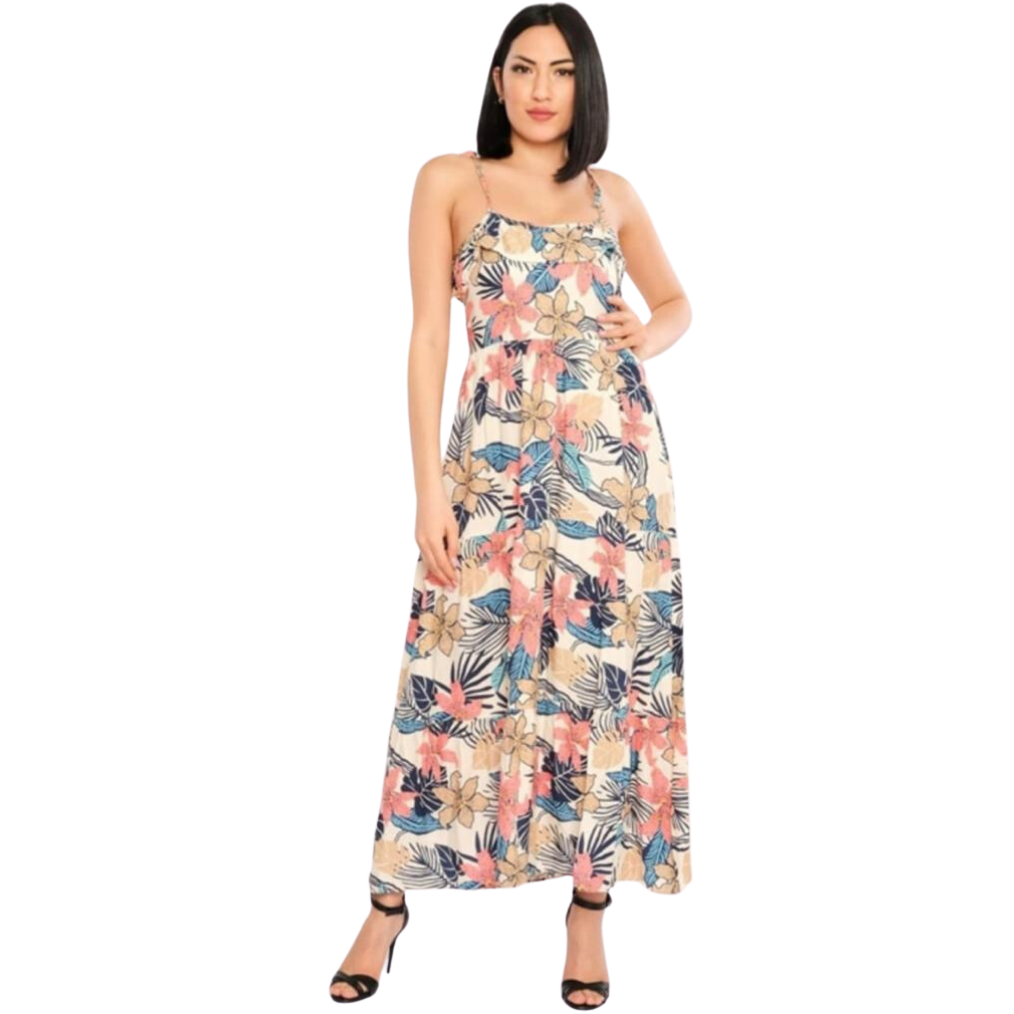 Assorted Spaghetti Strap Maxi Dress