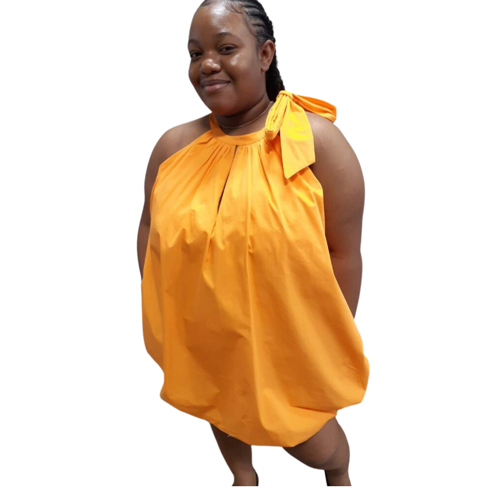 Pumpkin Style w/ Rear Button