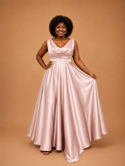 Ashia - blush colorway, front view