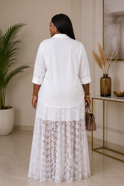 Sophia - White, back