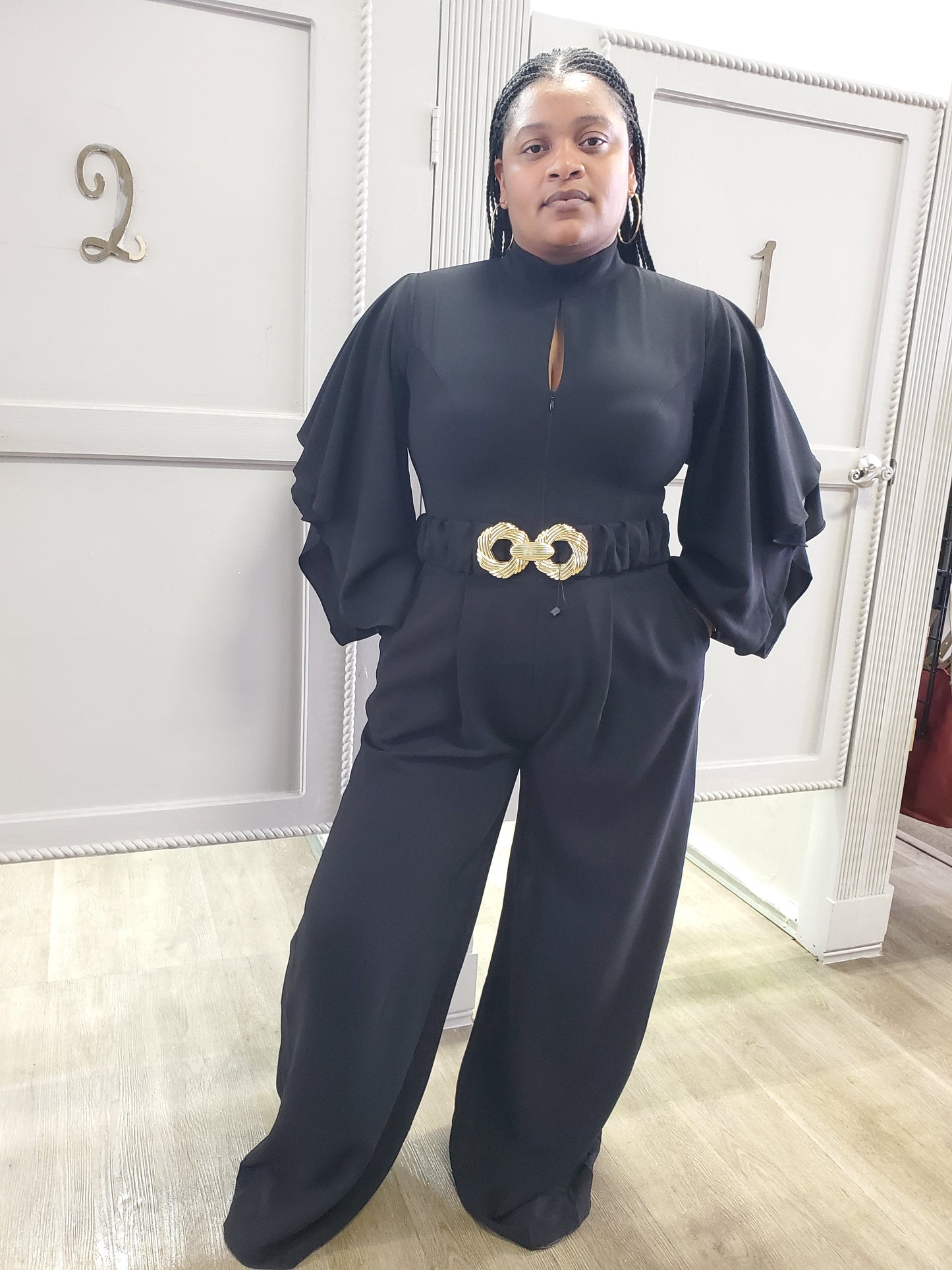 Versatile Belted Jumpsuit