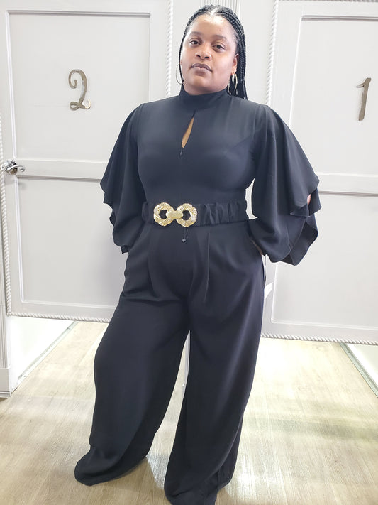 Versatile Belted Jumpsuit