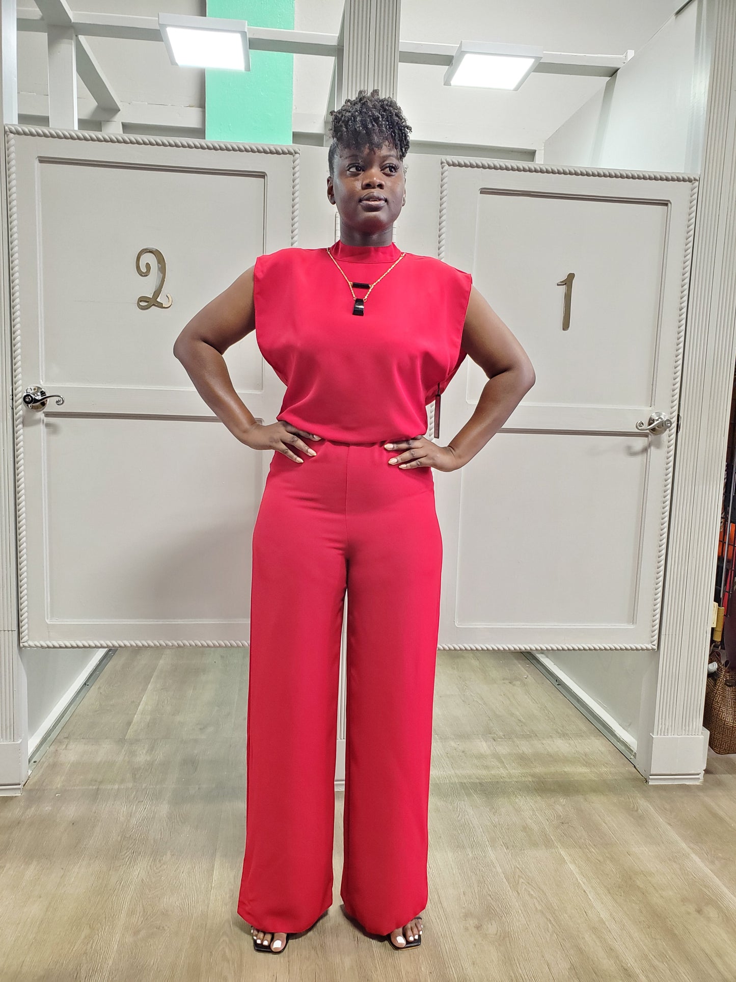 Cap Sleeves Open Back Glam