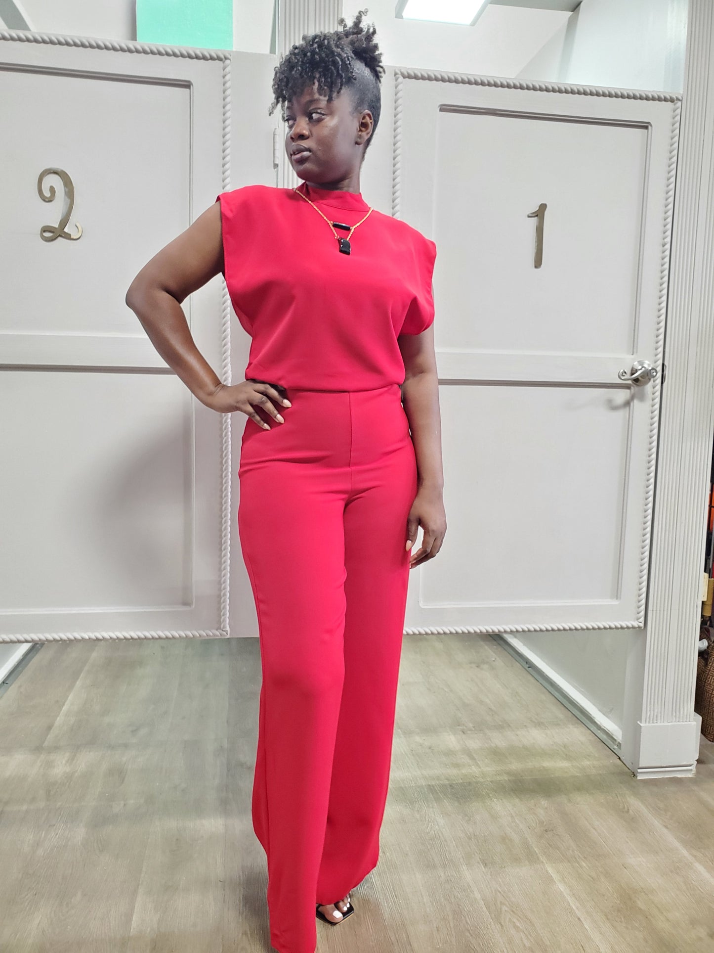 Cap Sleeves Open Back Glam