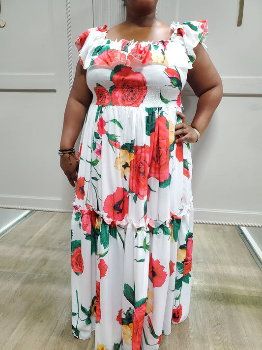 Breezy Floral Sundress