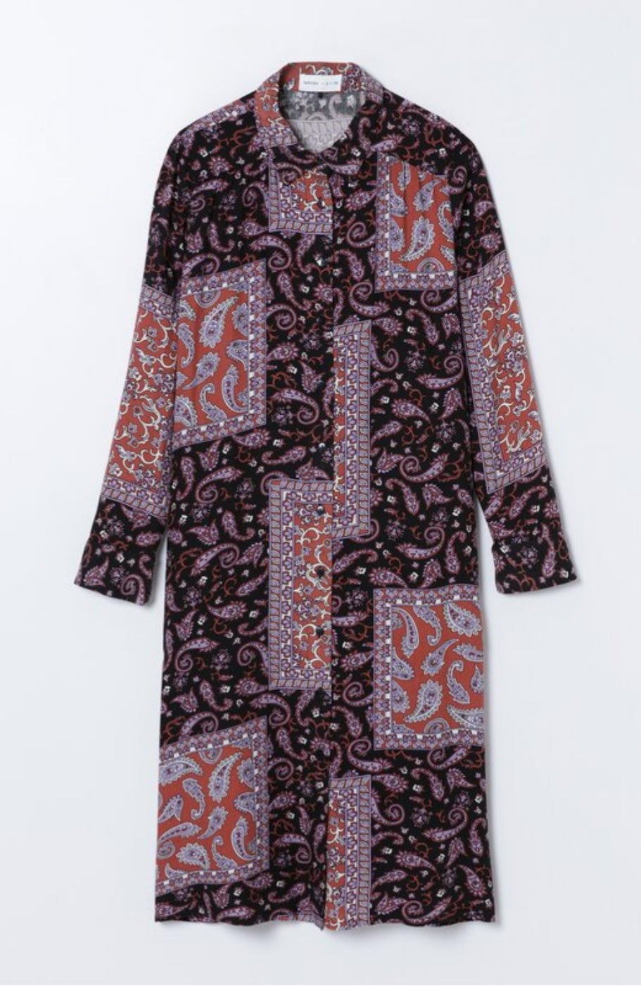 Floral Breeze with Button-Front Grace