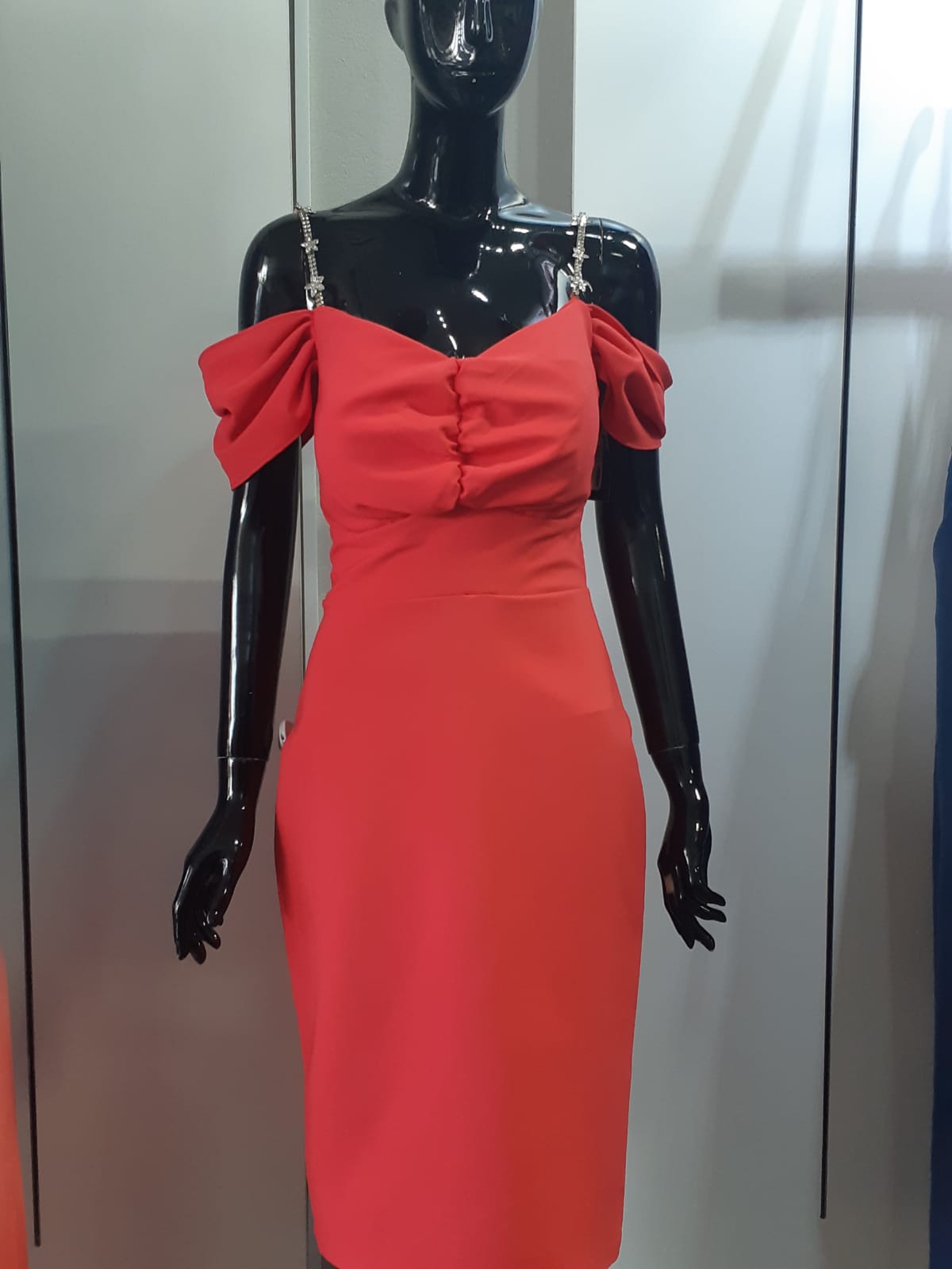 Silver Flowered Straps with Belted Elegance