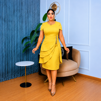 Soleil - Tiered Dress