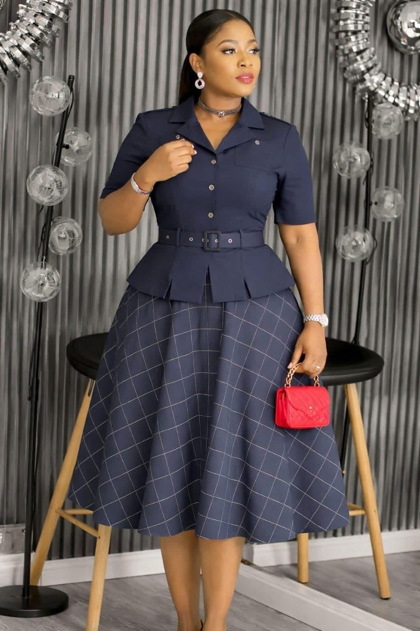 Diva Dress - front view (from sheet)