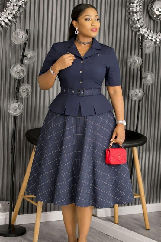 Diva Dress - front view (from sheet)