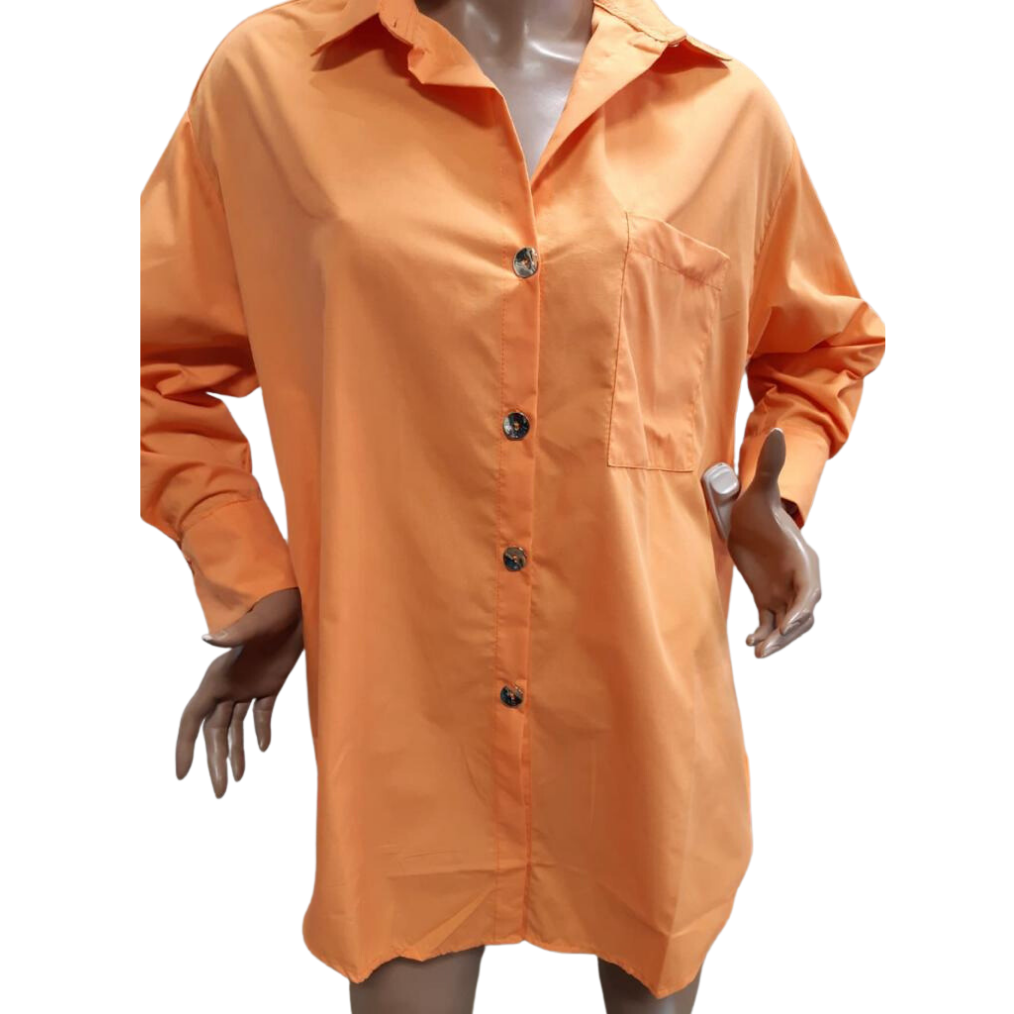 Oversize button down shirt