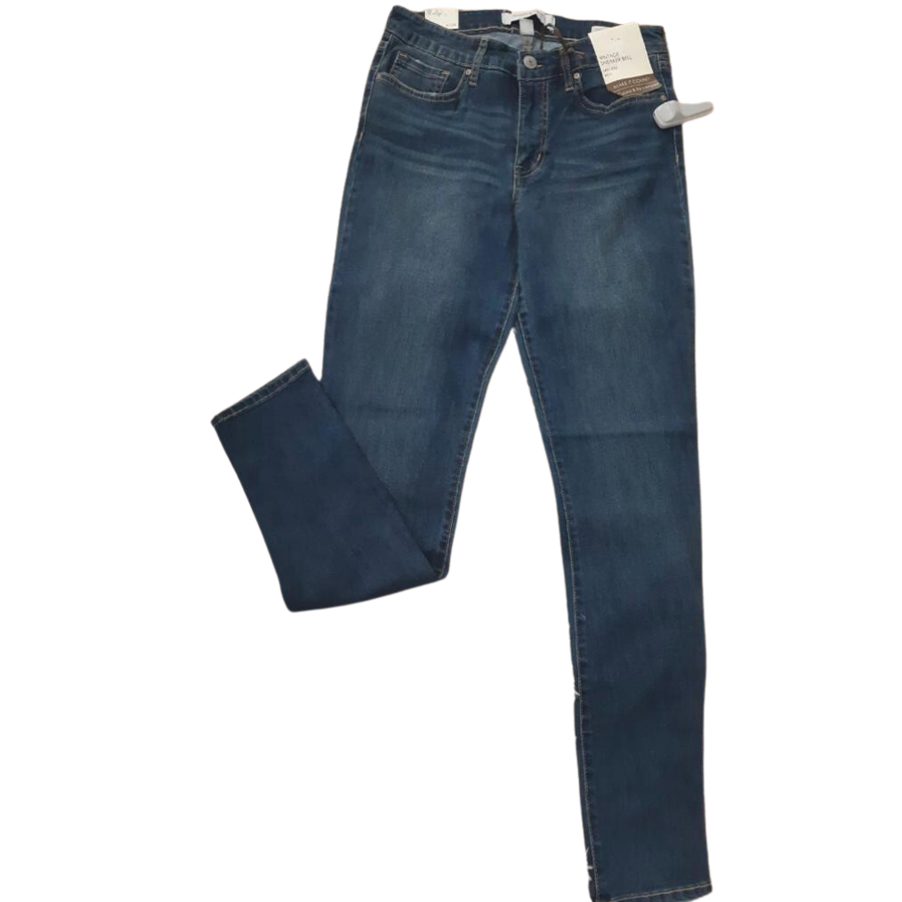 Skinny Jeans High Waist Distress