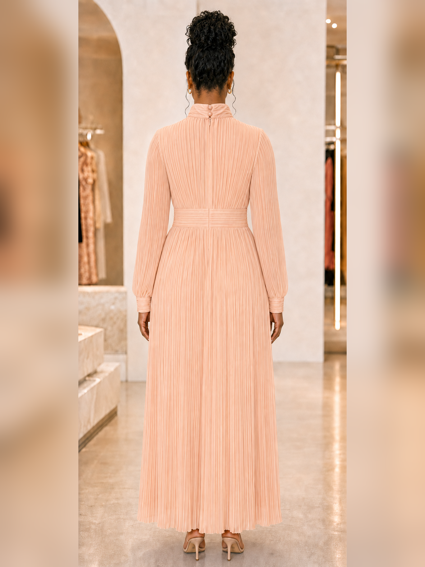 Amina - Maxi Dress, back