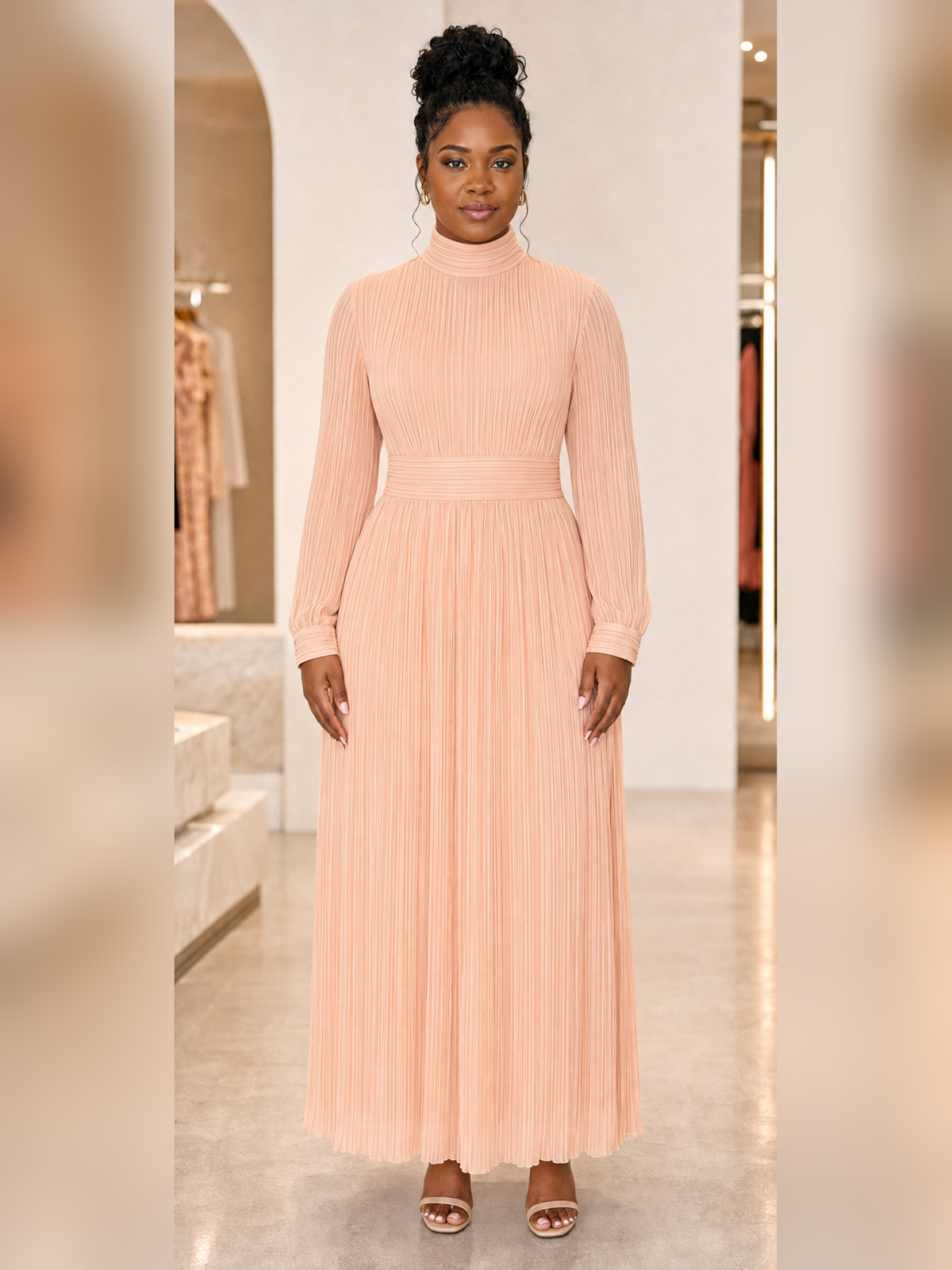 Amina - Maxi Dress, front