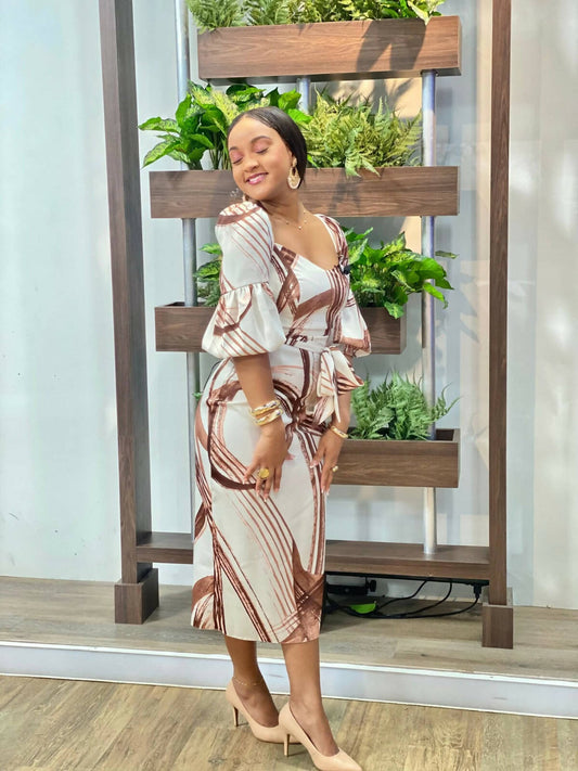 Isla - Printed Dress