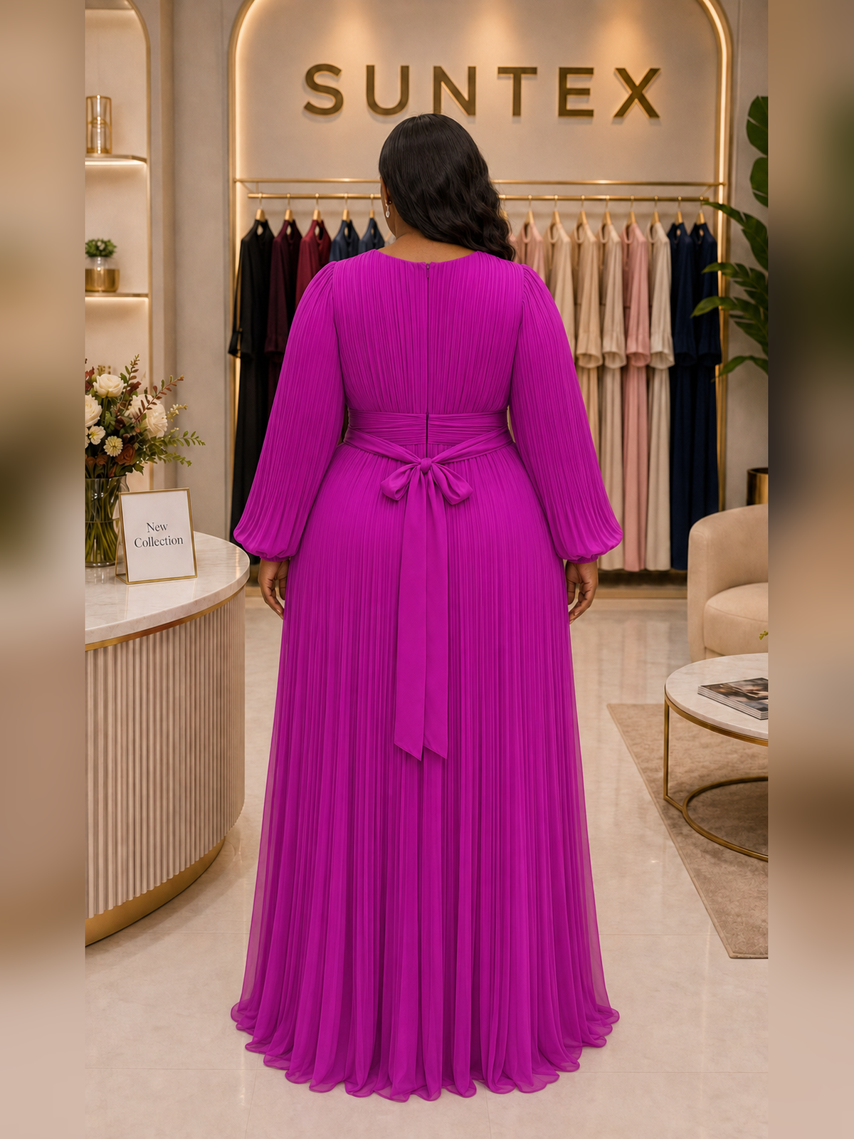 Missy - Gown, back
