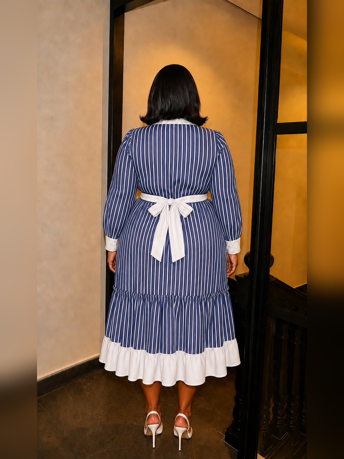 Misty - Shirt Dress, back