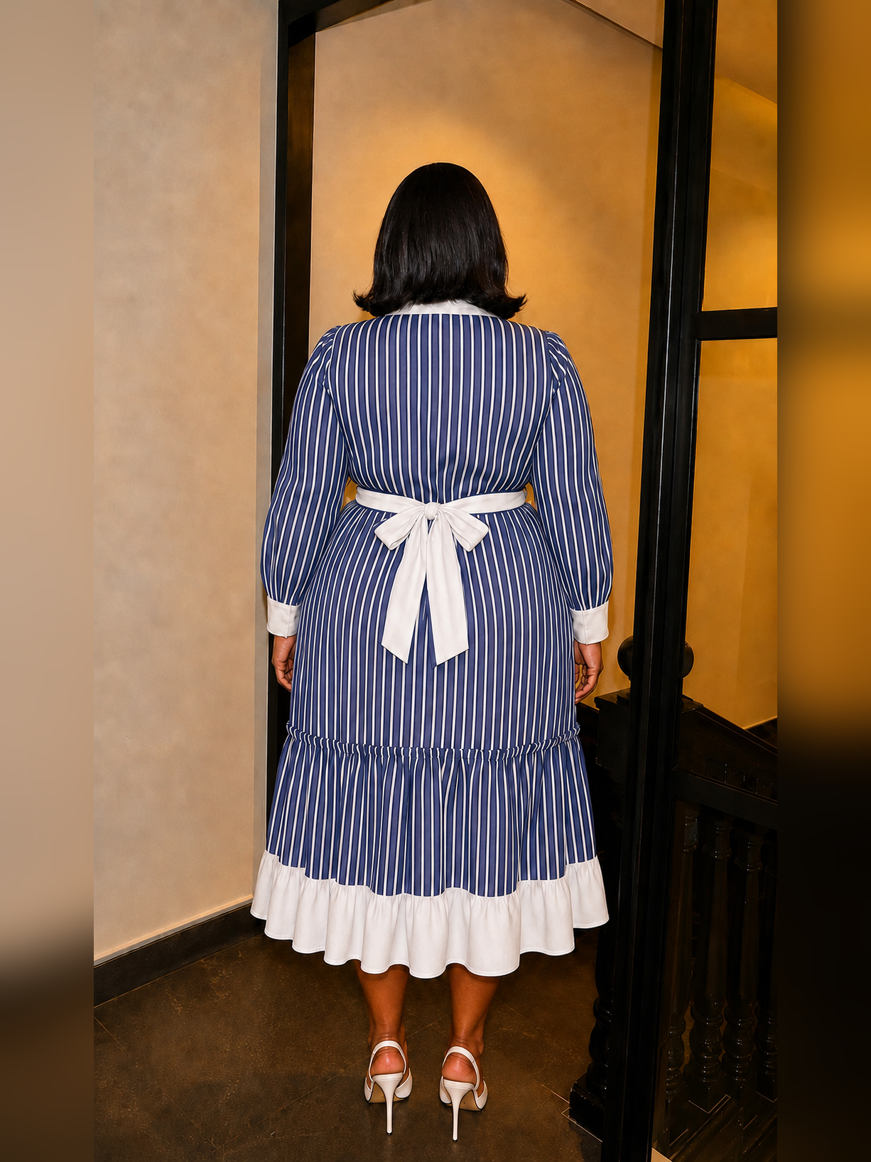 Misty - Shirt Dress, back